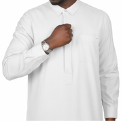 Tailored Saudi Qamis White