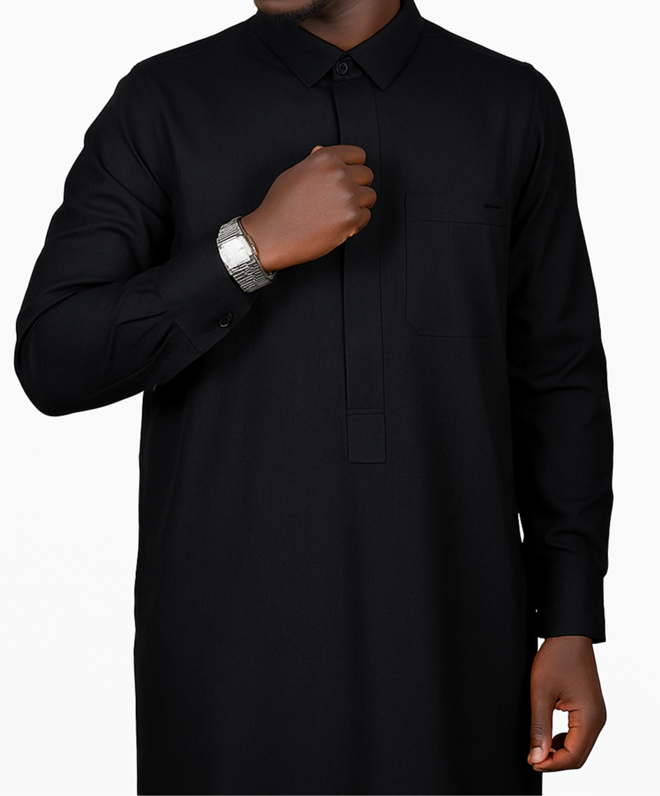 Tailored Thobe Black