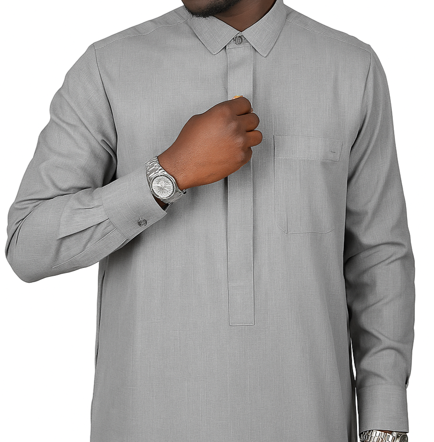 Tailored Thobe Grey