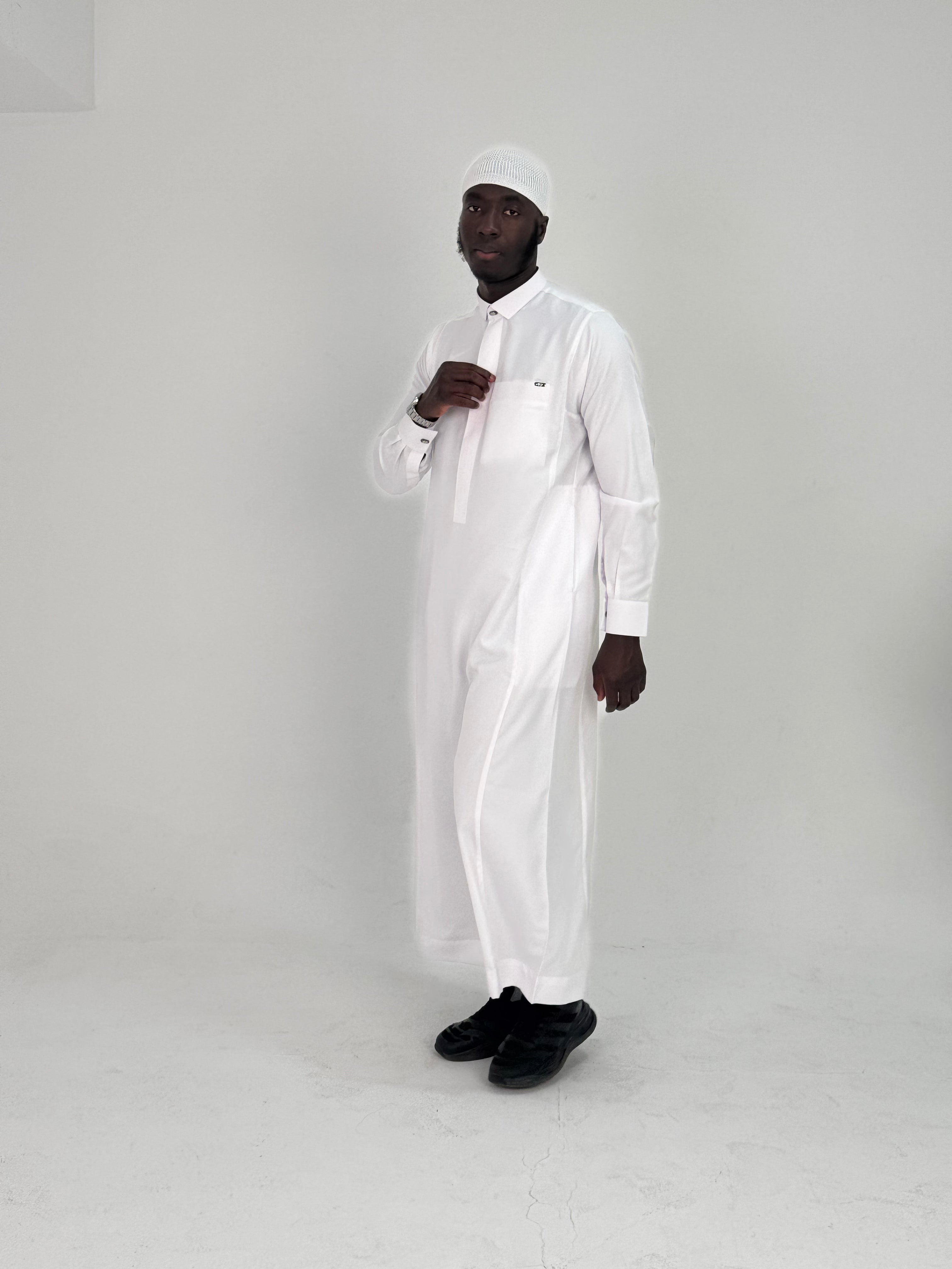 Tailored Saudi Qamis White