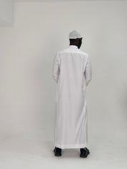 Tailored Saudi Qamis White