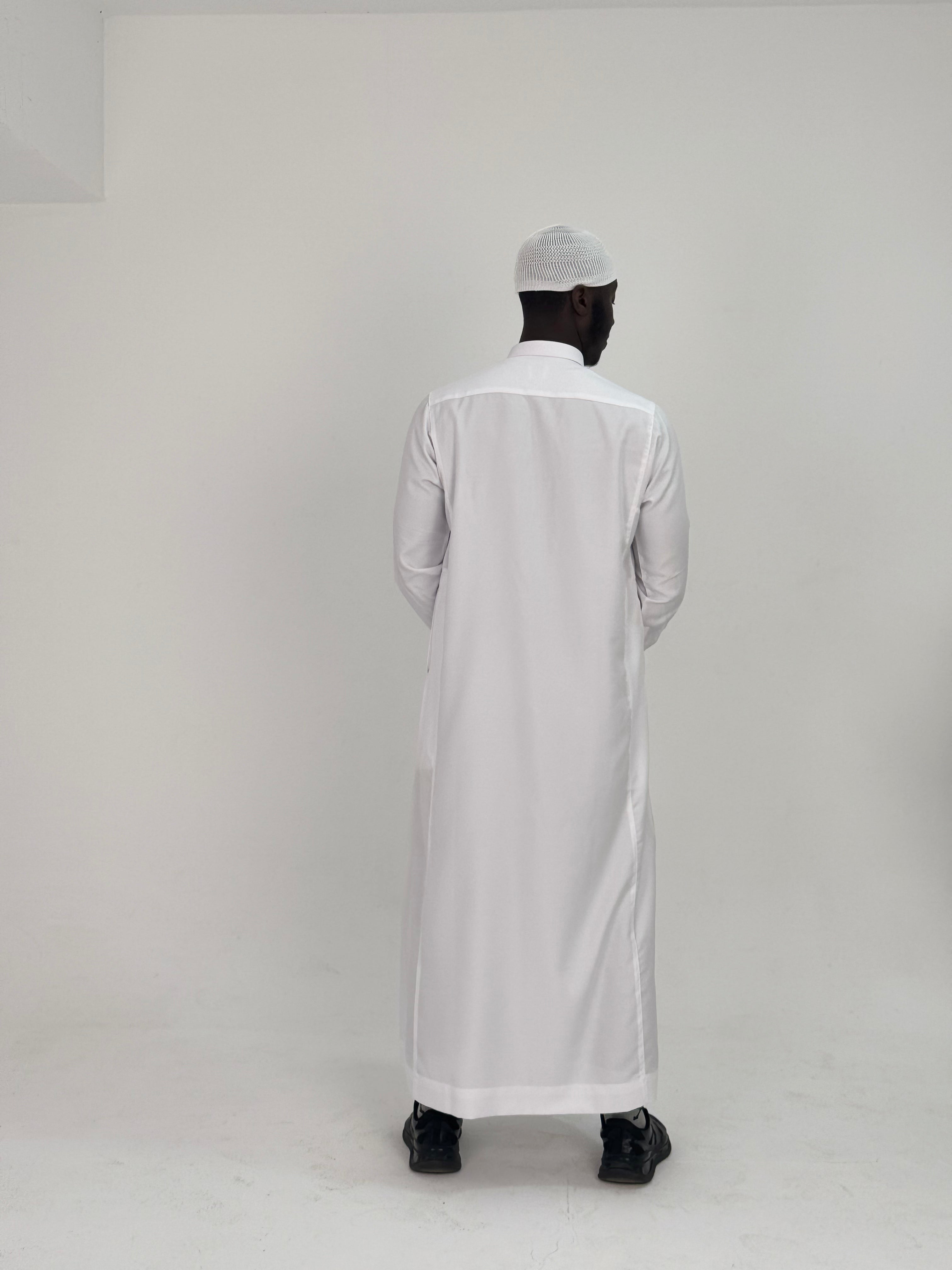 Tailored Saudi Qamis White