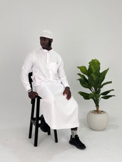 Tailored Saudi Qamis White