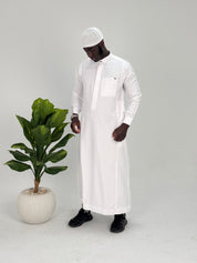 Tailored Saudi Qamis White