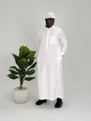 Tailored Saudi Qamis White