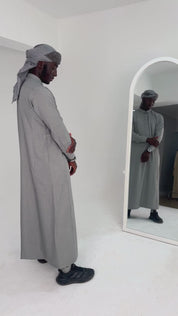 Tailored Thobe Grey
